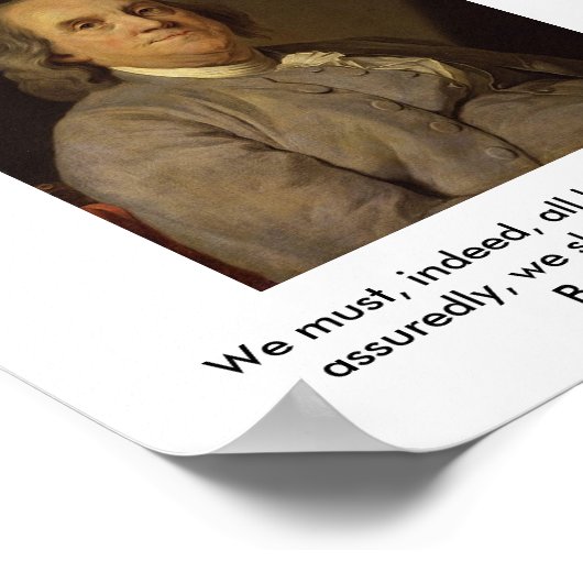 485px-Benjamin_Franklin_by_Joseph_Siffred_Duple... Poster (Hoek)