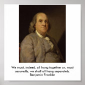 485px-Benjamin_Franklin_by_Joseph_Siffred_Duple... Poster (Voorkant)