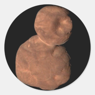 486958 Arrokoth (2014 ME69) (Ultima Thule) Ronde Sticker