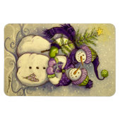 4882 Snowmen Kerstmis Magneet (Horizontaal)