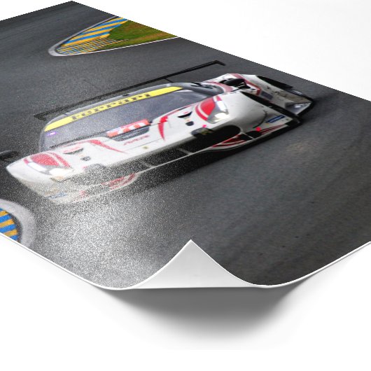 488 GTE 24 uur Le Mans 2019 Foto Afdruk (Hoek)