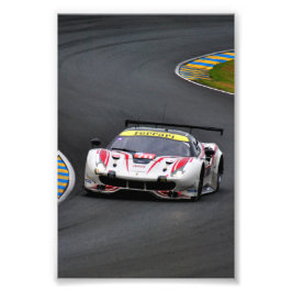 488 GTE 24 uur Le Mans 2019 Foto Afdruk