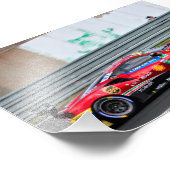 488 GTE EVO 24 uur Le Mans 2018 Foto Afdruk (Hoek)