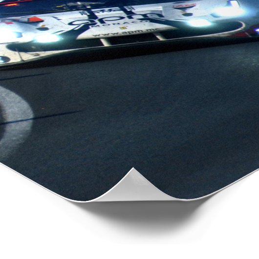 488 GTE EVO 24 uur Le Mans 2022 Poster (Hoek)