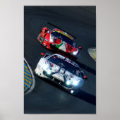 488 GTE EVO 24 uur Le Mans 2022 Poster (Voorkant)