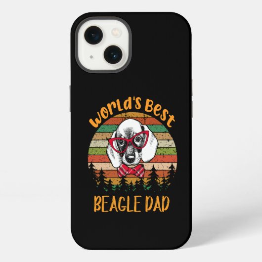 48 beste beagle ter wereld iPhone hoesje (Achterkant)