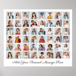 48 Foto Collage Voeg Je Eigen Groet Toe Poster