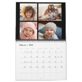 48 foto - eenvoudige moderne familie aangepaste fo kalender (Feb 2026)