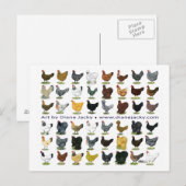 48-Hen Promo Briefkaart (Voorkant / Achterkant)