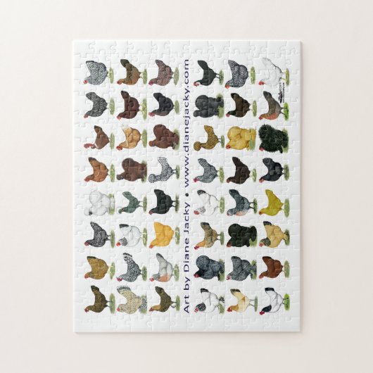 48-Hen Promo Legpuzzel (Verticaal)