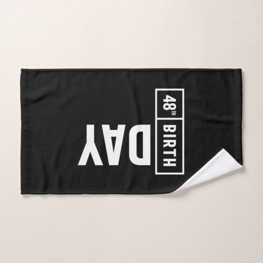 48 jaar - 48e verjaardag Funny Gift Handdoek (Handdoek)