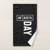 48 jaar - 48e verjaardag Funny Gift Handdoek (Handdoek)