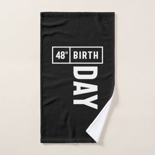 48 jaar - 48e verjaardag Funny Gift Handdoek (Handdoek)