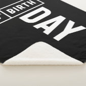 48 jaar - 48e verjaardag Funny Gift Sherpa Deken (3/4)