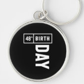 48 jaar - 48e verjaardag Funny Gift Sleutelhanger (Voorkant)
