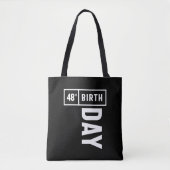 48 jaar - 48e verjaardag Funny Gift Tote Bag (Voorkant)