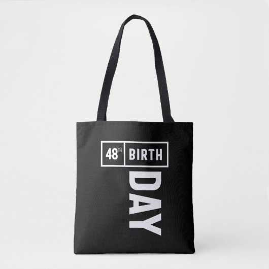 48 jaar - 48e verjaardag Funny Gift Tote Bag (Voorkant)