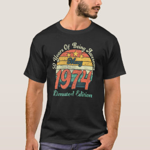 48 jaar oud Geweldige sinds mei 1974 50e geboorted T-shirt