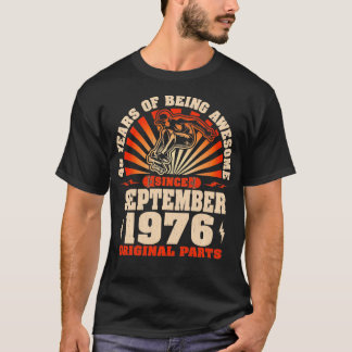 48 Jaar Oud Skateboarders Geboren September 1976 4 T-shirt