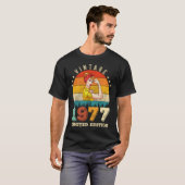 48 jaar oude Bday 1977 Vintage 48e Verjaardag Vrou T-shirt (Voorkant volledig)