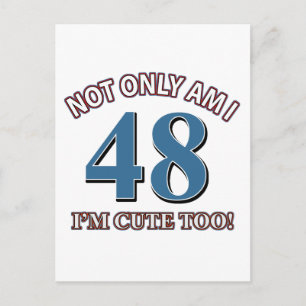 48 jaar oude design briefkaart