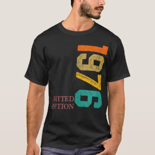 48 jaar oude Vintage 1976 gemaakt in 1976 48e gebo T-shirt