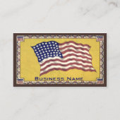  48 sterren Amerikaanse vlag Visitekaartje (Achterkant)