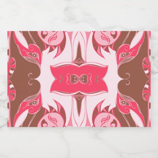 48 VOEDSELCONTAINER ETIKET (Enkel label)