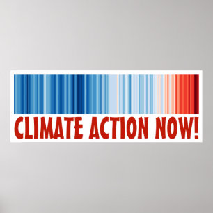 48 x18-inch Global Warming Climate Change Action N Poster