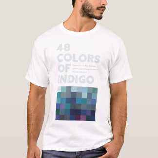 48COLORS OF INDIGO_A T-SHIRT