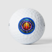 48e chemische brigade "bewezen in strijd" golfballen (Voorkant)