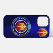 48e Chemische Brigade Op Maat Gemaakt iPhone Hoesje (Achterkant horizontaal)