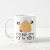 48e Jubileum Couple Gift Koffiemok (Links)