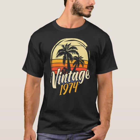 48e  verjaardag 1974 t-shirt (Voorkant)