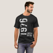 48e Verjaardag 48 Jaar Oud Man Vrouw 1976 T-shirt (Voorkant volledig)