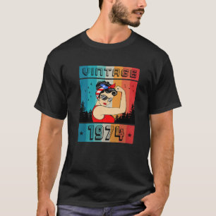 48e verjaardag cadeau 48 jaar oud voor vrouwen die t-shirt