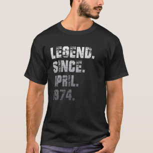 48e verjaardag geeft 48 jaar oude Legende sinds ap T-shirt