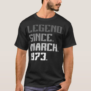 48e verjaardag geeft 48 jaar oude leggende sinds m t-shirt