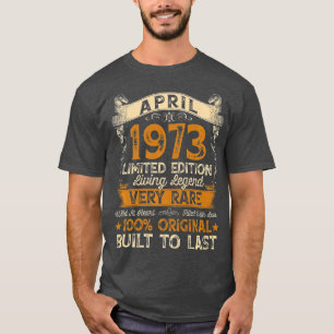48e verjaardag Gift 48 jaar oude Retro T-shirt