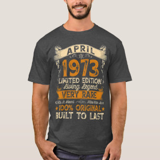 48e verjaardag Gift 48 jaar oude Retro  T-shirt