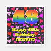 48e verjaardag: Het liefhebbende Kunstpatroon, Reg Servet (Voorkant)