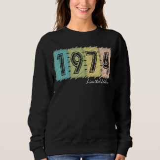 48e verjaardag Mannen dames 48 jaar 1974 4 Trui