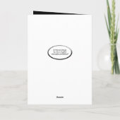 48e verjaardag zwarte bier kaart (Achterkant)