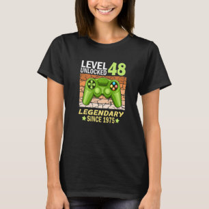 48e verjaardagsgamer, geboren in 1975 1 t-shirt