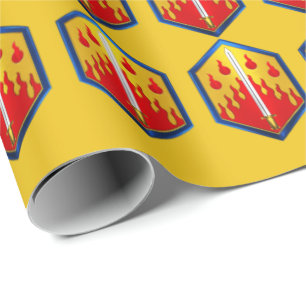 48ste Chemische Brigade “Bewezen In De strijd” Cadeaupapier