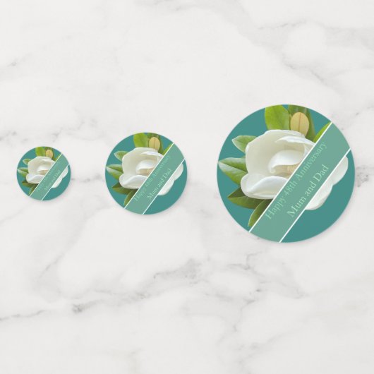 48ste Jubileum voor bruiloft Confetti (Voorkanten)