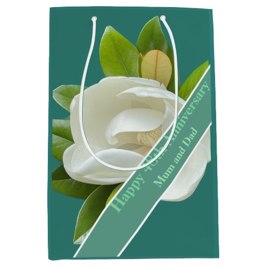 48ste Jubileum voor bruiloft Medium Cadeauzakje (Voorkant)