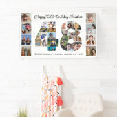 48ste verpartij Foto Collage nummer 48 Spandoek (Insitu)