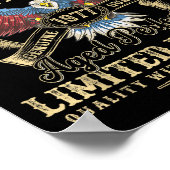 48th Birthday November 1977 Men Funny 48 Years Old Poster (Hoek)