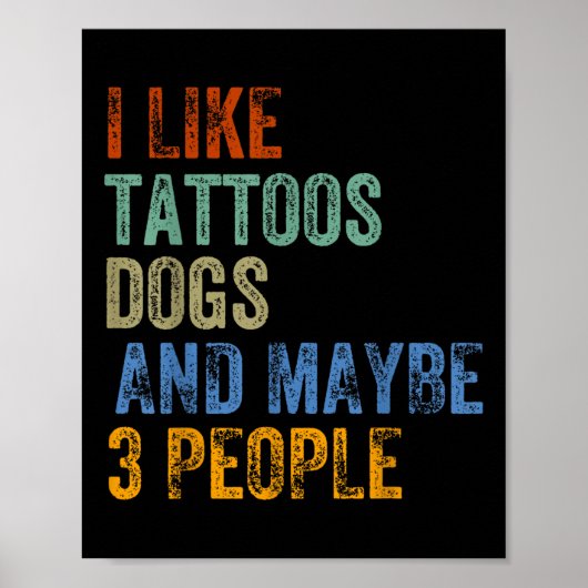 4905 108ike 116attoos 100ogs 97nd 109aybe 51 112eo poster (Voorkant)